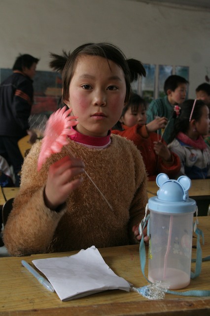 In China